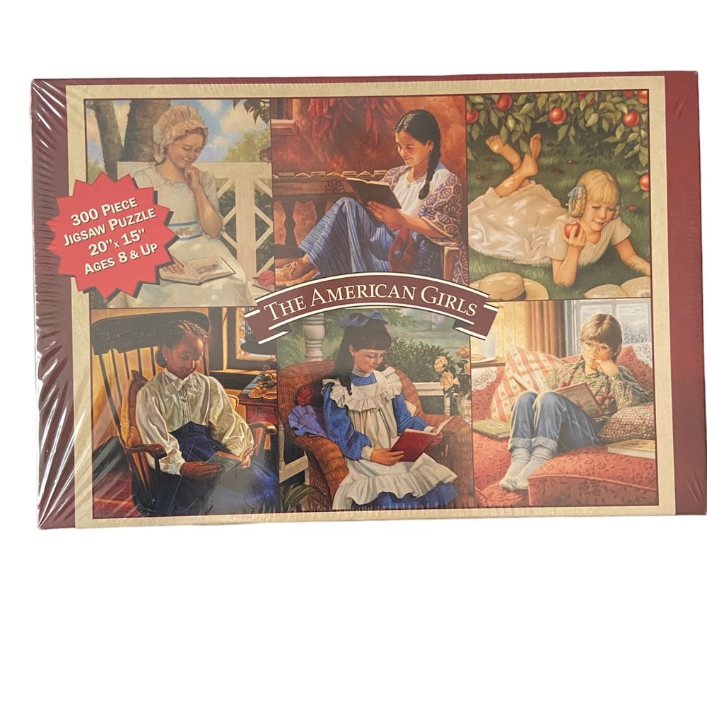 Vintage Rare New In Box With Plastic Still On American Girl Pleasant Co Puzzle - Picture 4 of 7
